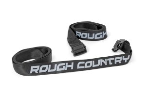 Cargo Tie-Down Straps - Rough Country - Cam Buckle - Black